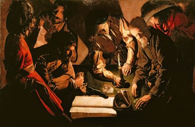 Steuerzahlung, ca. 1620 von Georges de La Tour